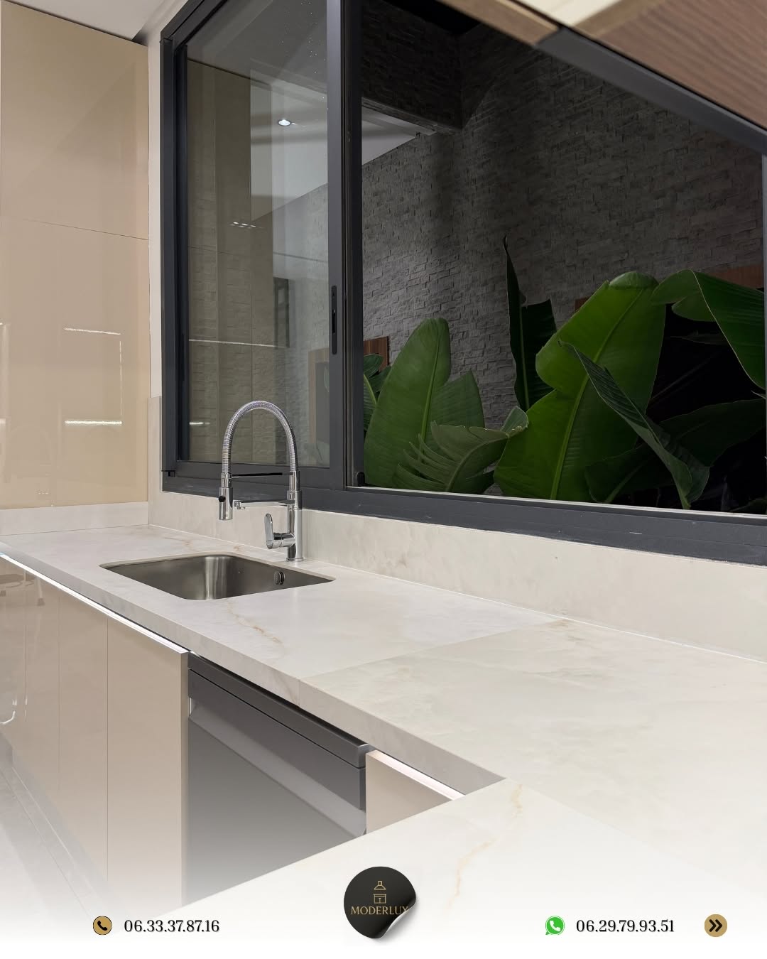 Finitions & détails réalisée par Moderlux